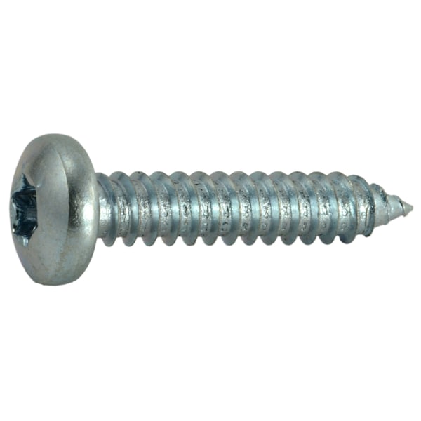 Midwest Fastener Sheet Metal Screw, #14 x 1-1/4 in, Zinc Plated Steel Pan Head Torx Drive, 12 PK 37094 - main